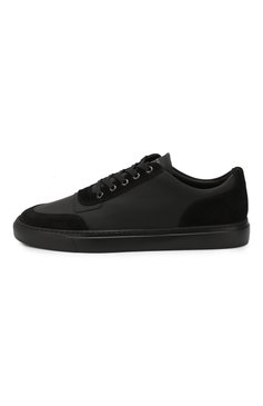 Мужские кожаные кеды HARRYS OF LONDON черного цвета, арт. NIMBLE TECH LEATHER/SUEDE | Фото 3 (Статус проверки: Проверено, Проверена категория; Подошва: Плоская; Материал внутренний: Натуральная кожа; Материал утеплителя: Без утеплителя; Стили: Классический; Драгоценные камни: Проставлено; Материал сплава: Проверено, Проставлено; Материал внешний: Натуральная кожа; Кросс-КТ: Низкие)