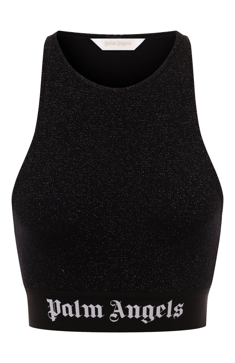 Топ из вискозы и шерсти PALM ANGELS, арт. PWHT001F24KNI001, фото 1