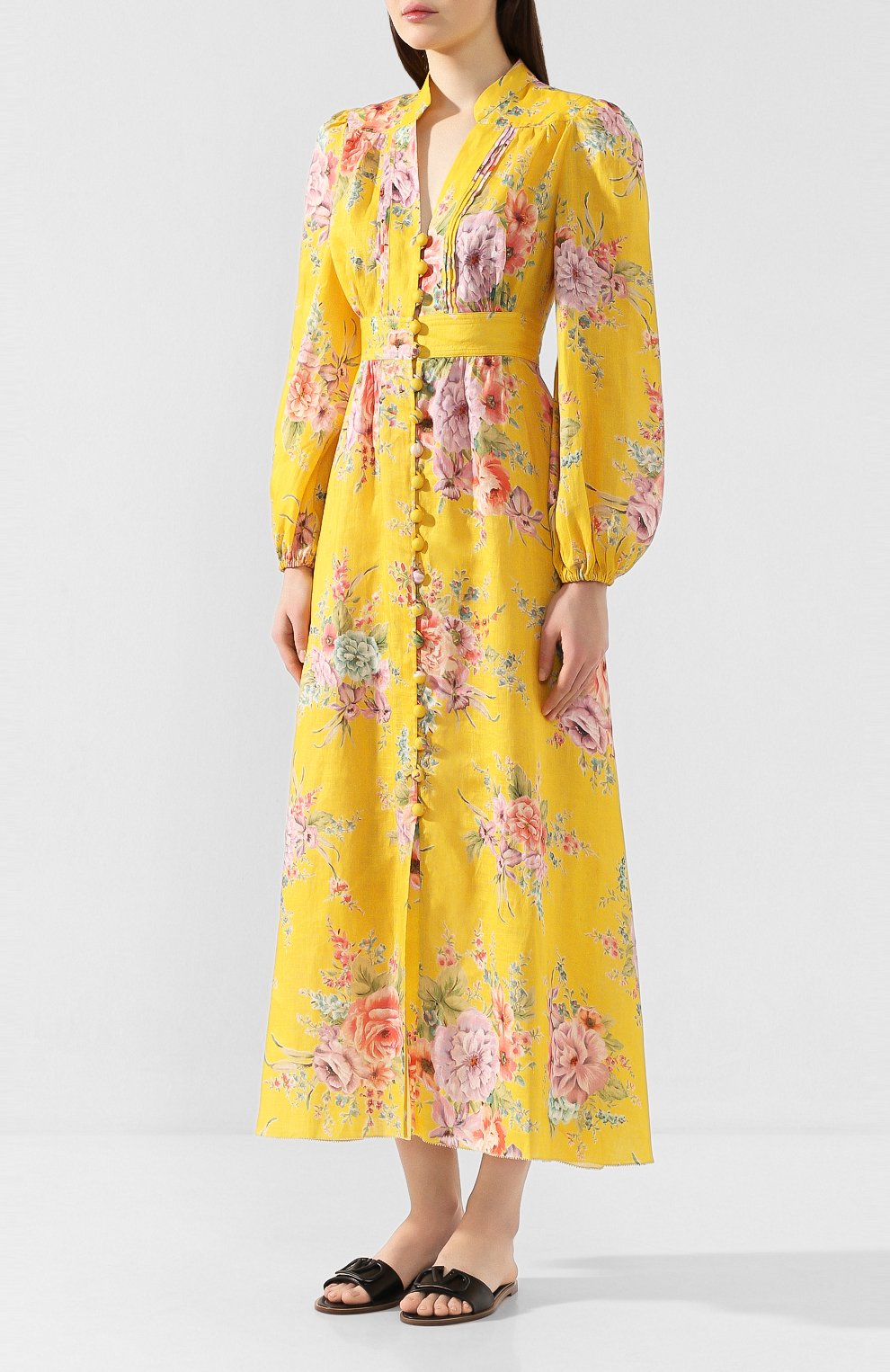 Льняное платье ZIMMERMANN, арт. 7114DZIN, фото 3