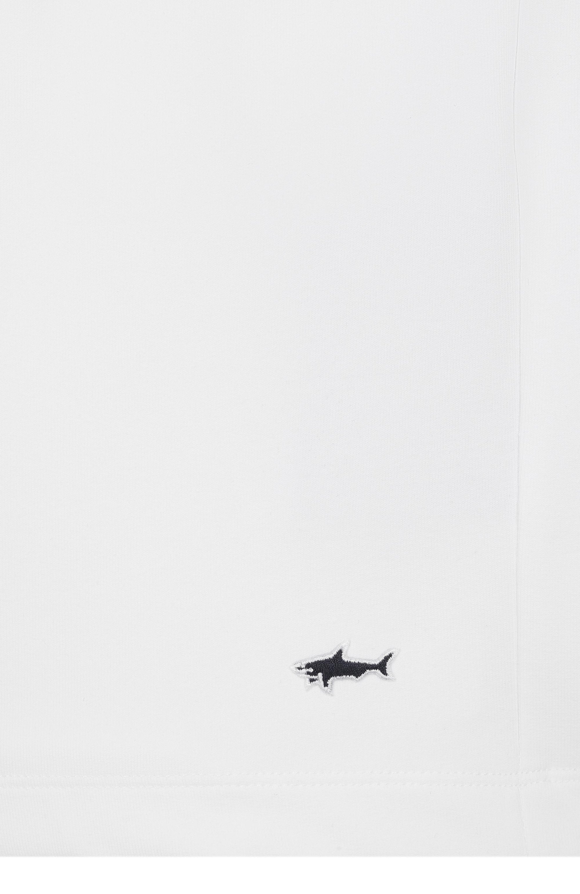 Хлопковые шорты PAUL & SHARK JUNIOR белого цвета по цене 14700 руб., арт. WUQ004/LDA60/6A-8A, фото 3 Хлопковые шорты PAUL & SHARK JUNIOR, арт. WUQ004/LDA60/6A-8A, фото 3