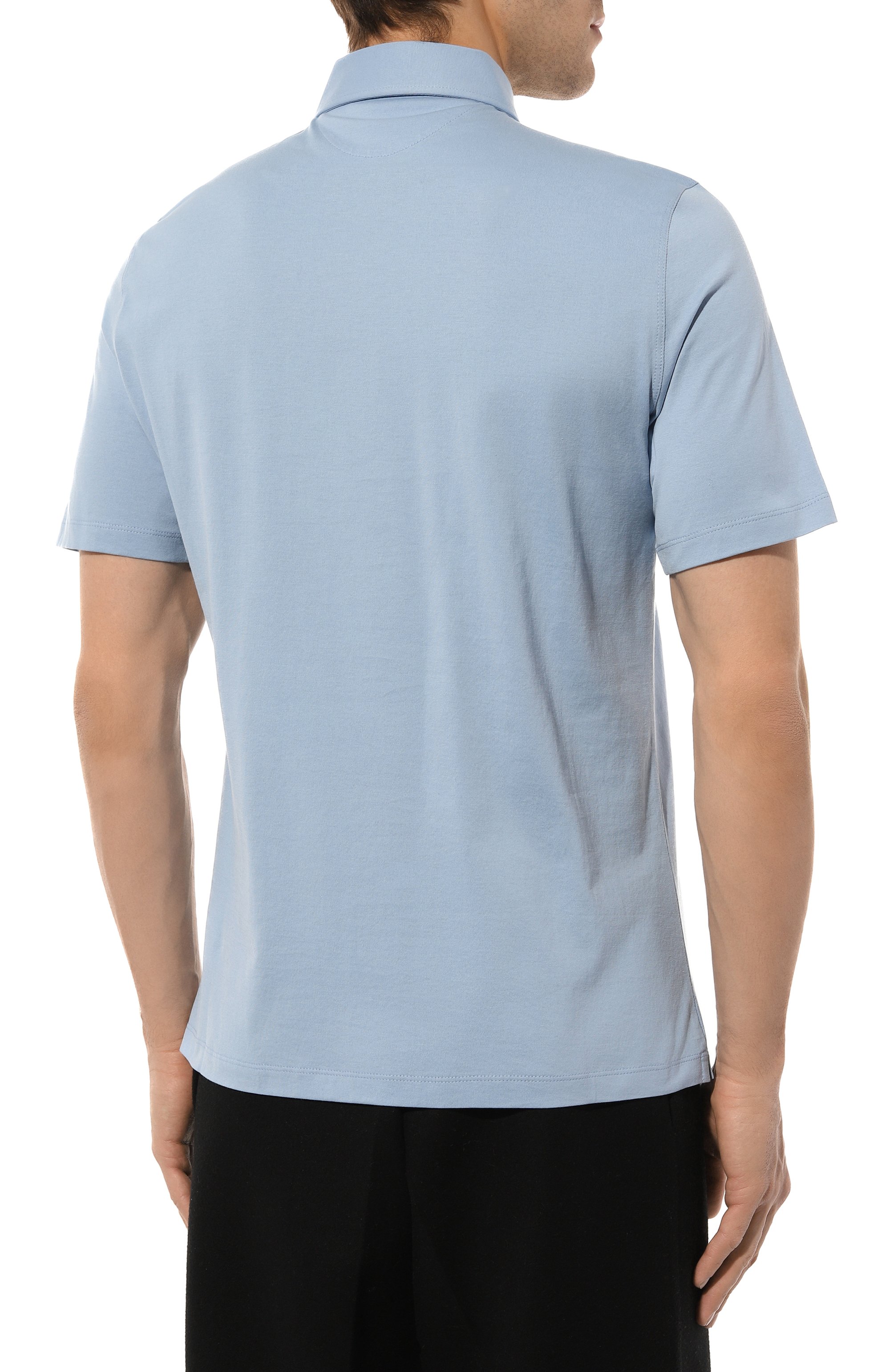 Хлопковое поло BRUNELLO CUCINELLI, арт. M0B133936, фото 4