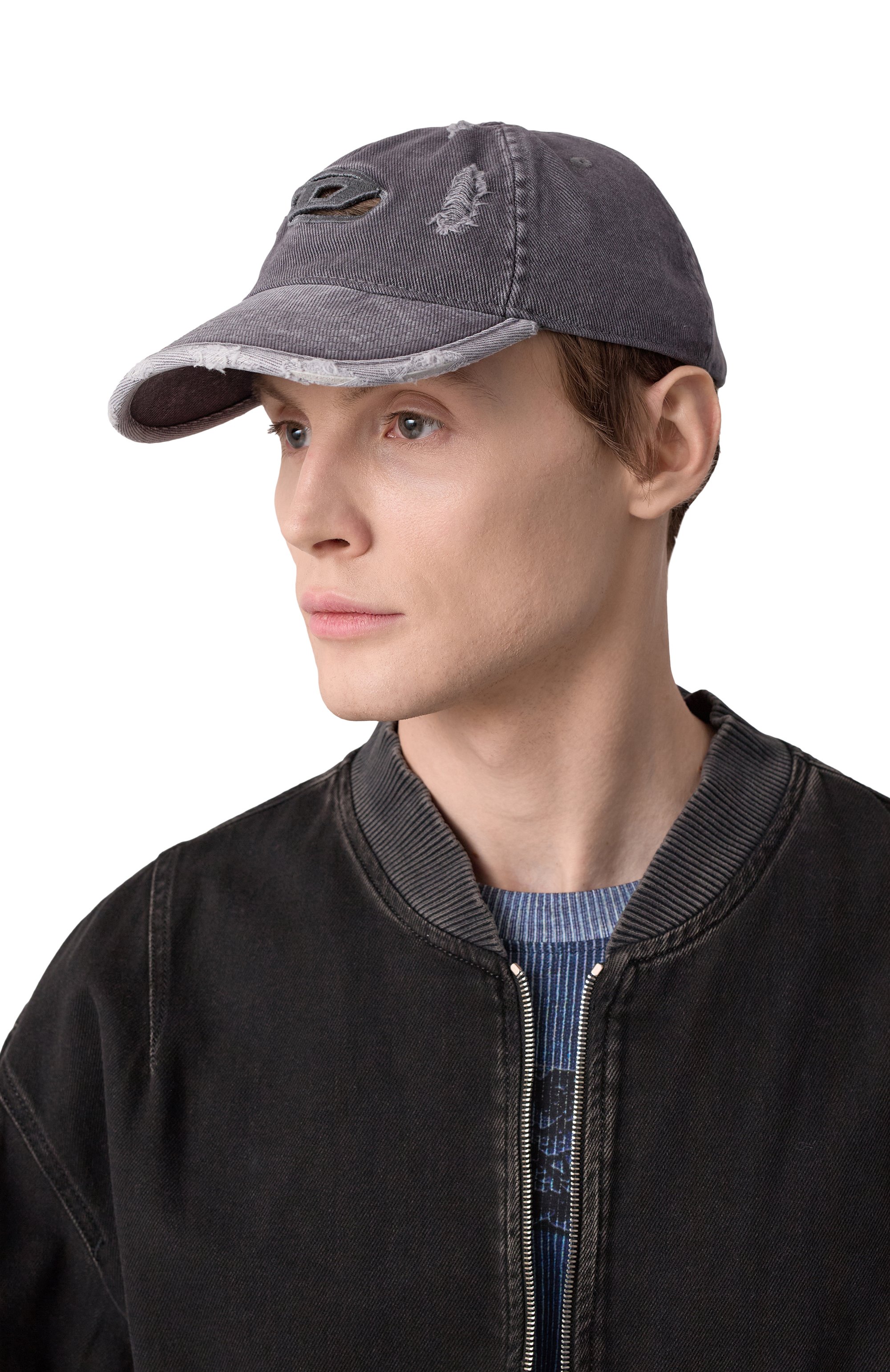 Джинсовая бейсболка c-ball-utlt DIESEL, арт. A18036/0EPBD, фото 2