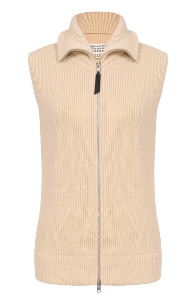 Женский жилет из шерсти и хлопка MAISON MARGIELA, арт. S51HP0043/S17781
