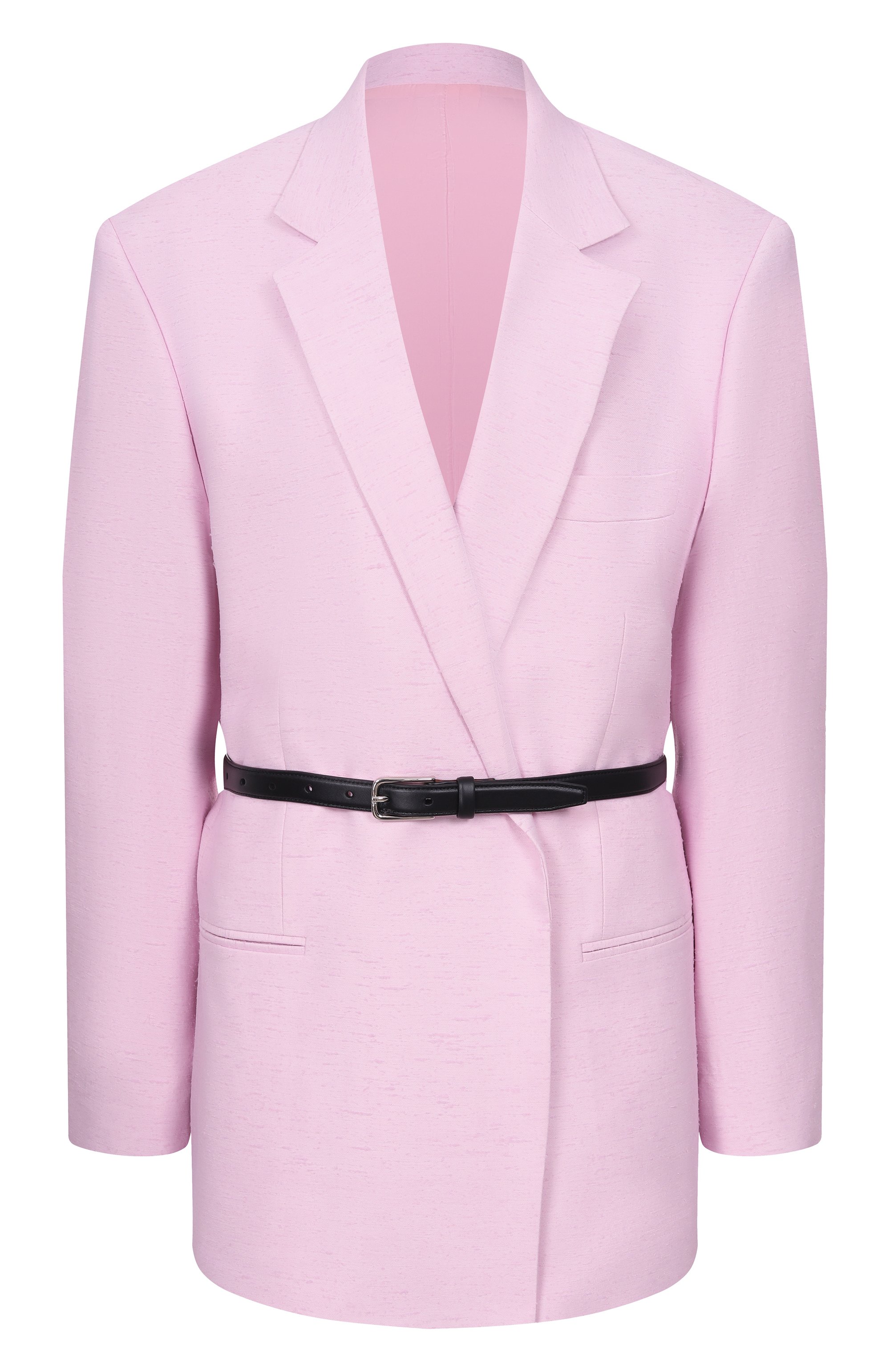 Жакет из вискозы ARMARIUM розового цвета по цене 251000 руб., арт. ARMFWB018/V014, фото 1 Жакет из вискозы ARMARIUM, арт. ARMFWB018/V014, фото 1