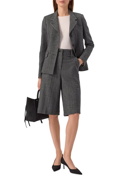 Шорты из шерсти и шелка LORENA ANTONIAZZI, арт. PA24A/5044, фото 2