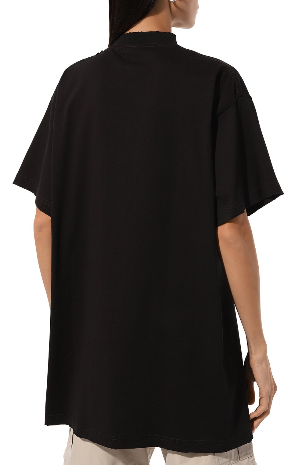 Хлопковая футболка BALENCIAGA, арт. 787349/TQVP4, фото 5