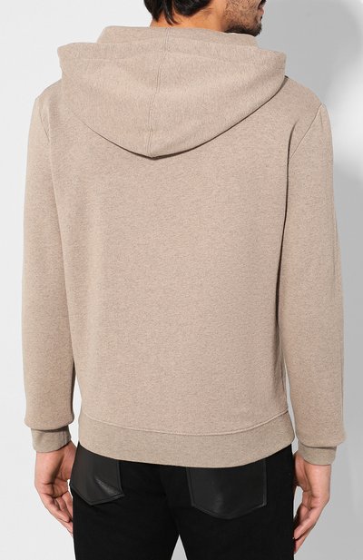 Хлопковое худи SAINT LAURENT, арт. 577092/YBJI2, фото 4