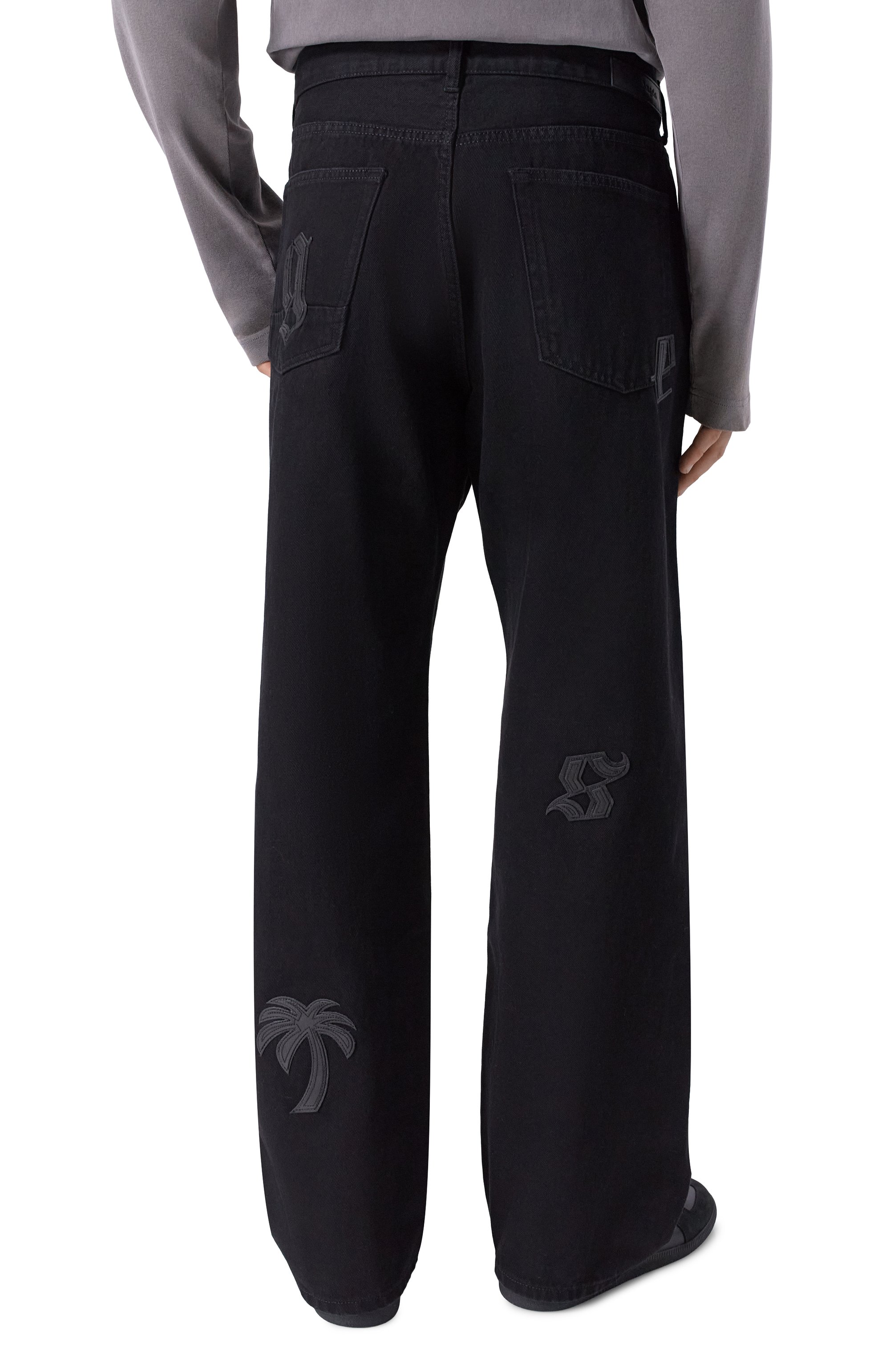 Джинсы PALM ANGELS, арт. PMYA041F25DEN001, фото 4