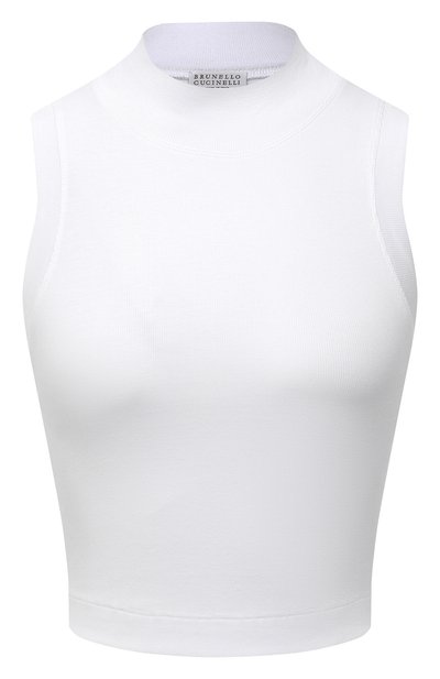 Женский хлопковый топ BRUNELLO CUCINELLI, арт. M0TC836S64