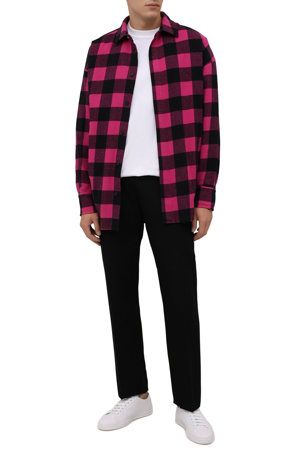 Хлопковая рубашка PALM ANGELS, арт. PMGA079F21FAB0013205, фото 2