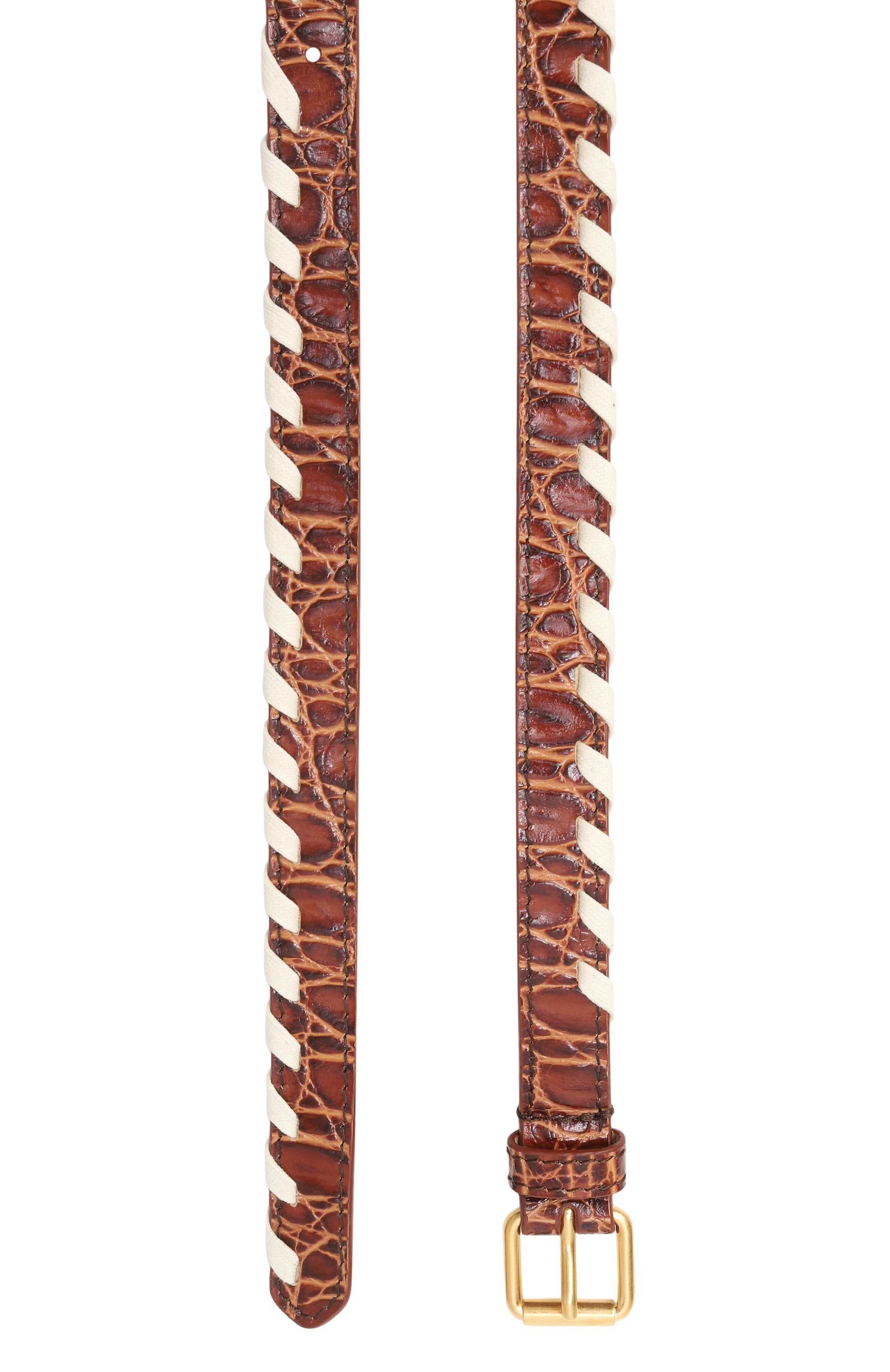 Кожаный ремень DRIES VAN NOTEN, арт. 252-011402-592, фото 3