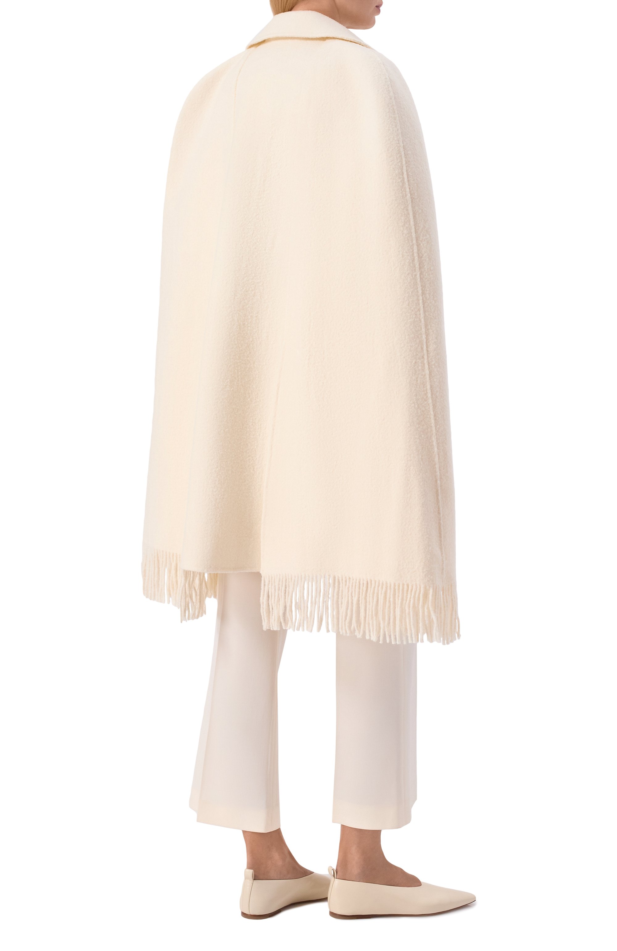 Шерстяной кейп TOTEME, арт. 261-WR00266-FB0471, фото 4