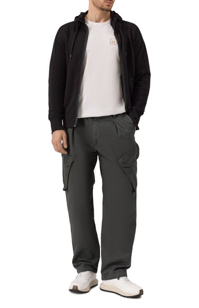 Хлопковые брюки-карго C.P. COMPANY, арт. 19CMPA171A110458G, фото 2