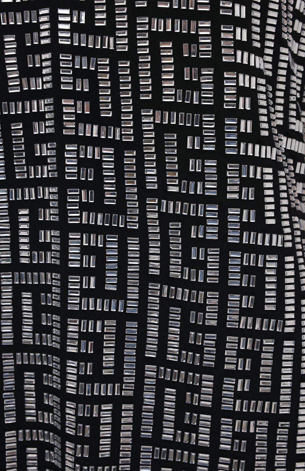 Платье BALMAIN черно-белого цвета по цене 454000 руб., арт. VF0R2000/P084, фото 5 Платье BALMAIN, арт. VF0R2000/P084, фото 5