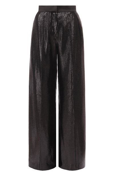 Женские брюки с отделкой пайетками ELIE SAAB, арт. P0158NF25/PSA01