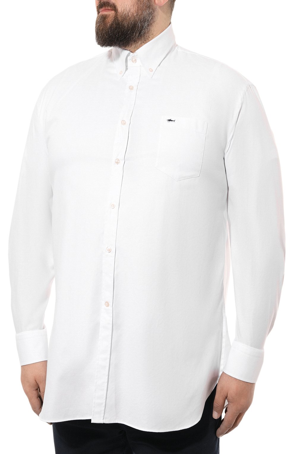 Хлопковая рубашка PAUL&SHARK, арт. C0P3000/48-50, фото 3