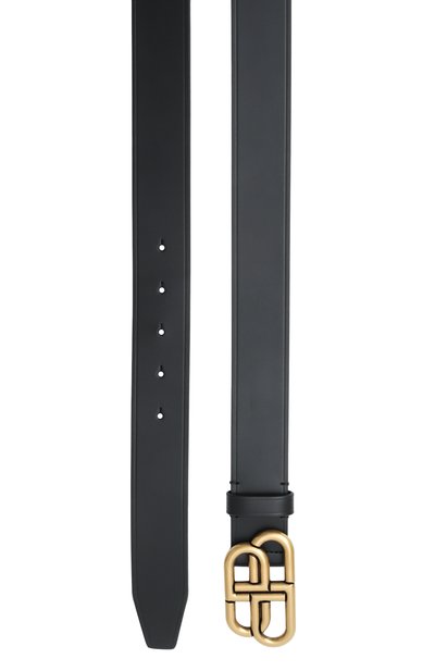 Кожаный ремень bb large BALENCIAGA, арт. 570370/1CH04, фото 3