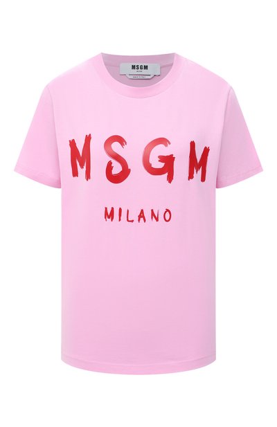 Хлопковая футболка MSGM, арт. 3041MDM60 217298, фото 1