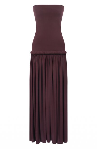 Платье из вискозы ALAIA, арт. AA9R1406J050A, фото 1