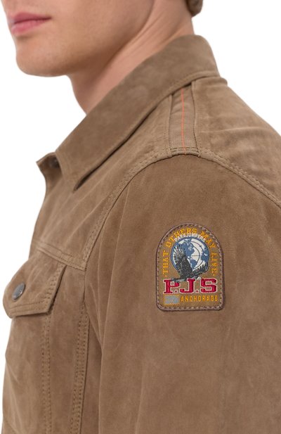 Замшевая куртка-рубашка PARAJUMPERS, арт. PMJKSU01, фото 5