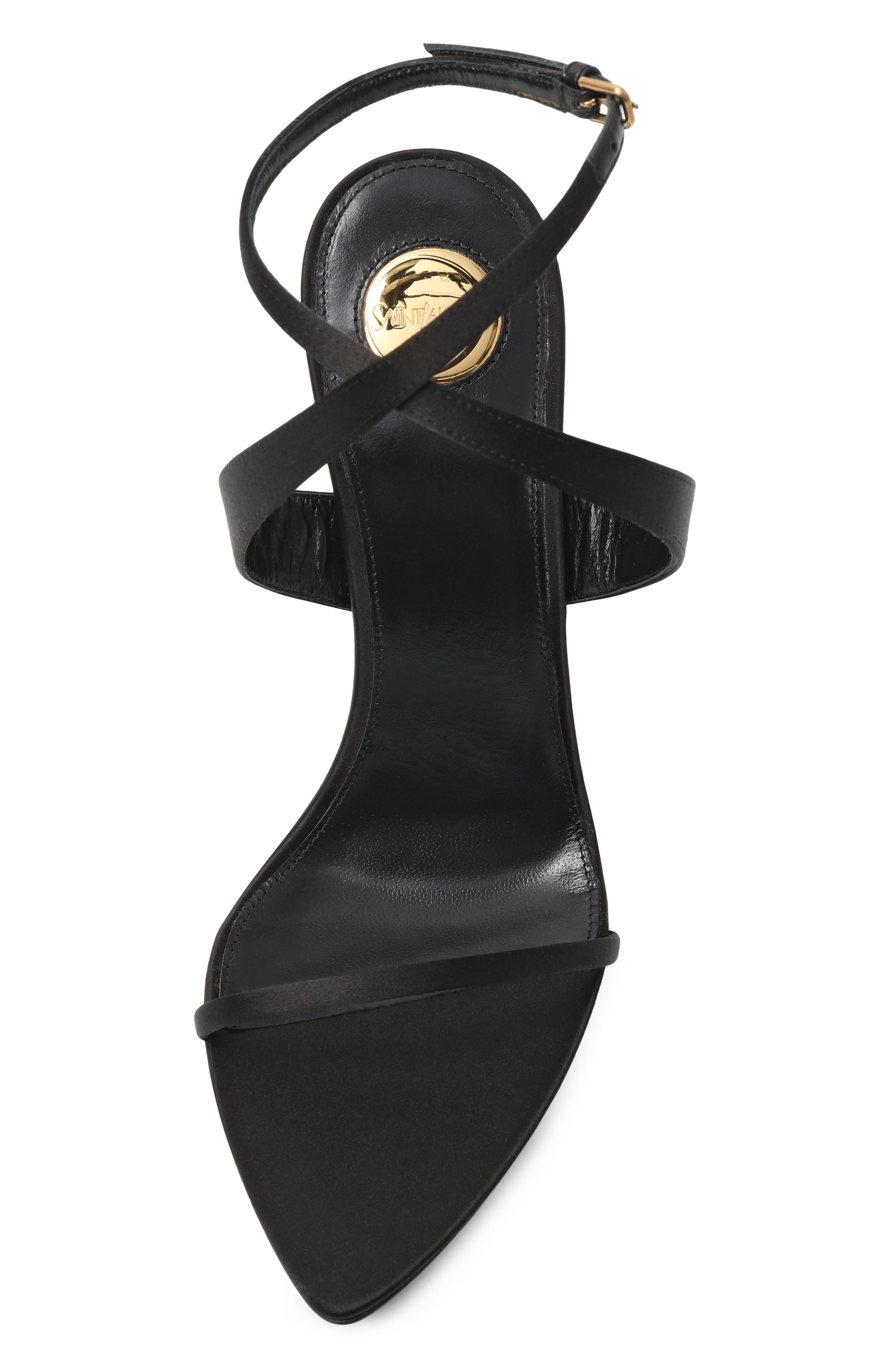 Текстильные босоножки tallulah 110 SAINT LAURENT, арт. 828033/9QNA0, фото 6