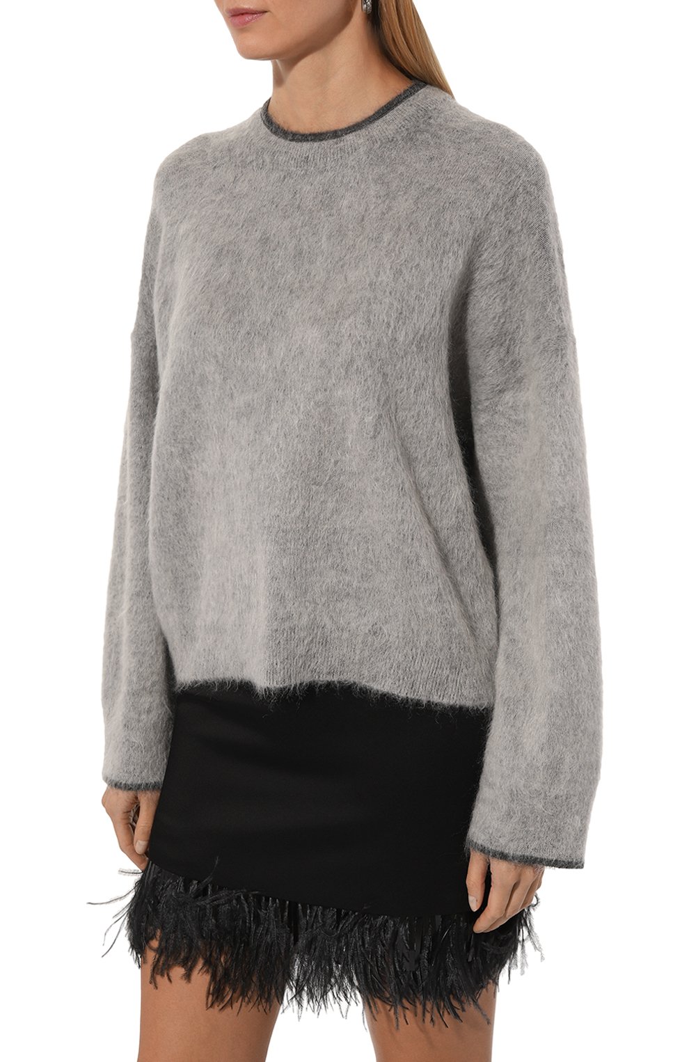 Пуловер из шерсти и кашемира BRUNELLO CUCINELLI, арт. MBP108600, фото 3