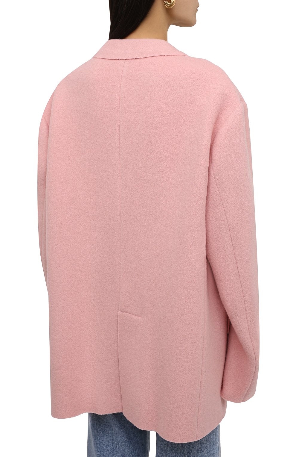 Шерстяной жакет RAF SIMONS светло-розового цвета по цене 198000 руб., арт. 212-W543-25020, фото 4 Шерстяной жакет RAF SIMONS, арт. 212-W543-25020, фото 4