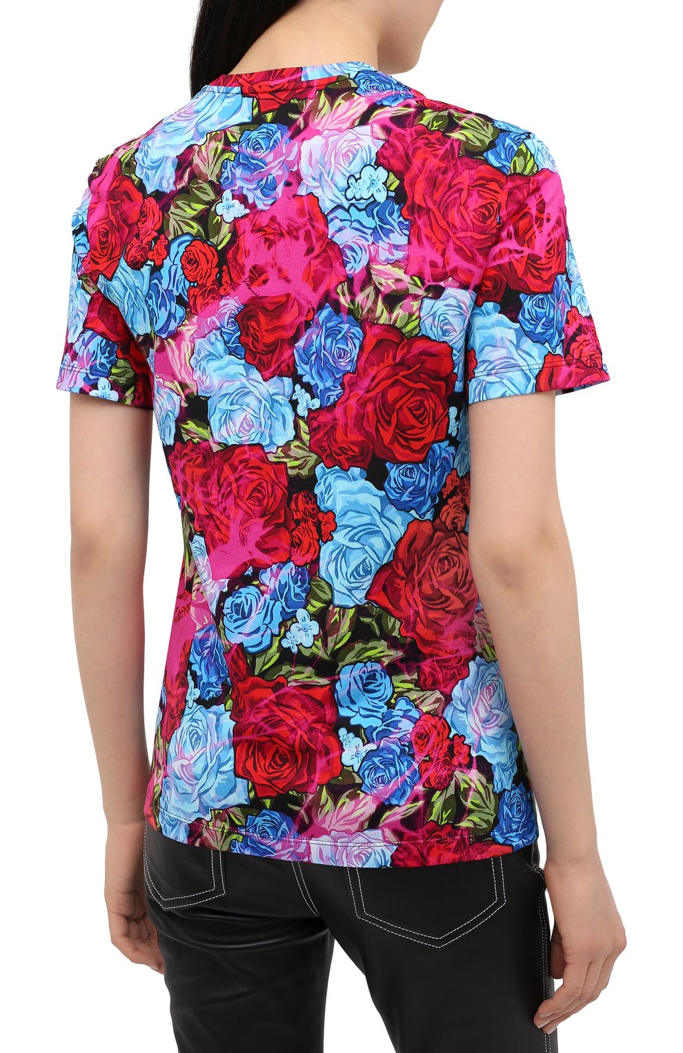 Хлопковая футболка VERSACE, арт. A87484/A235967, фото 4