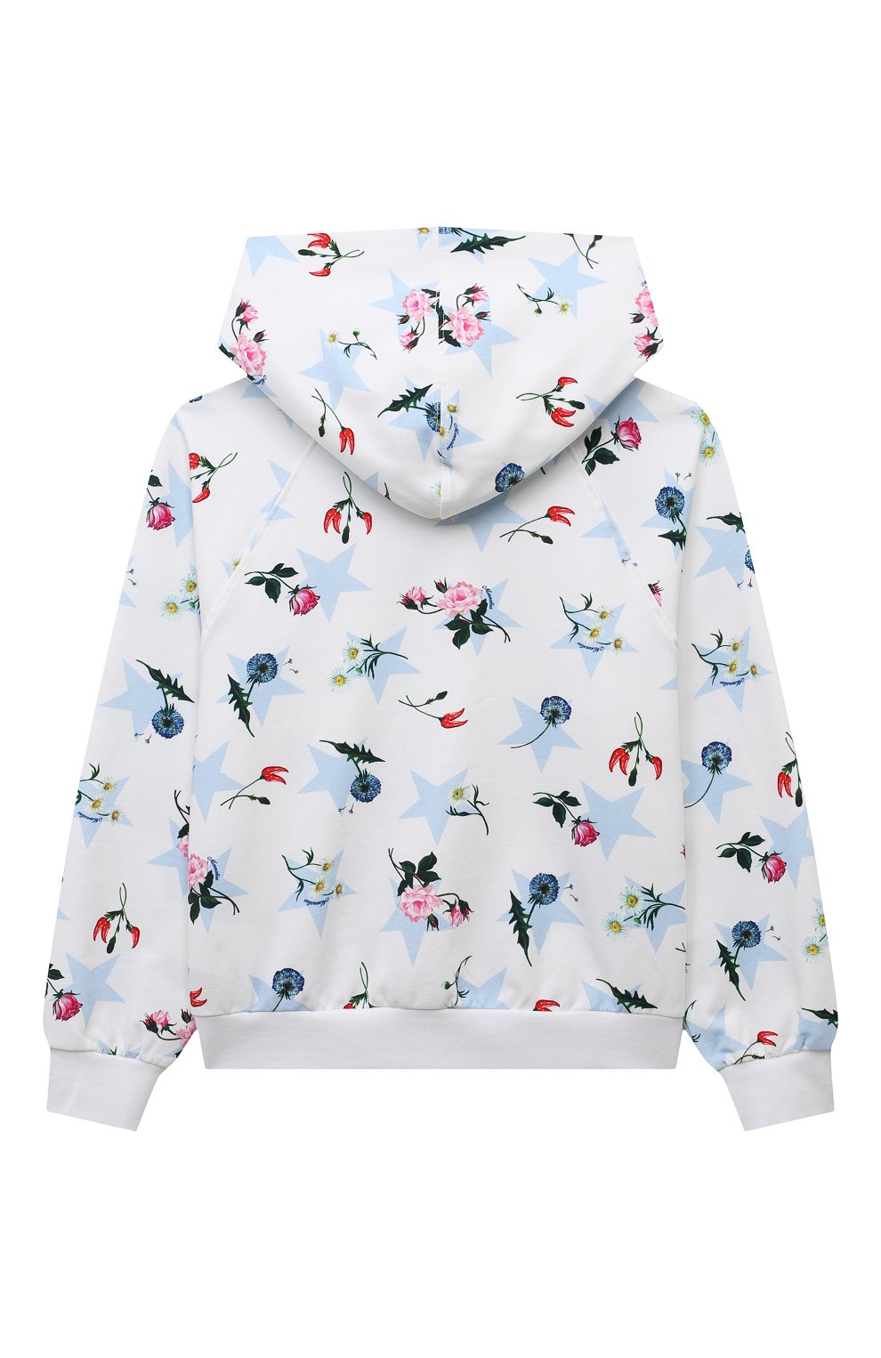 Хлопковое худи MONNALISA, арт. 19C600, фото 2