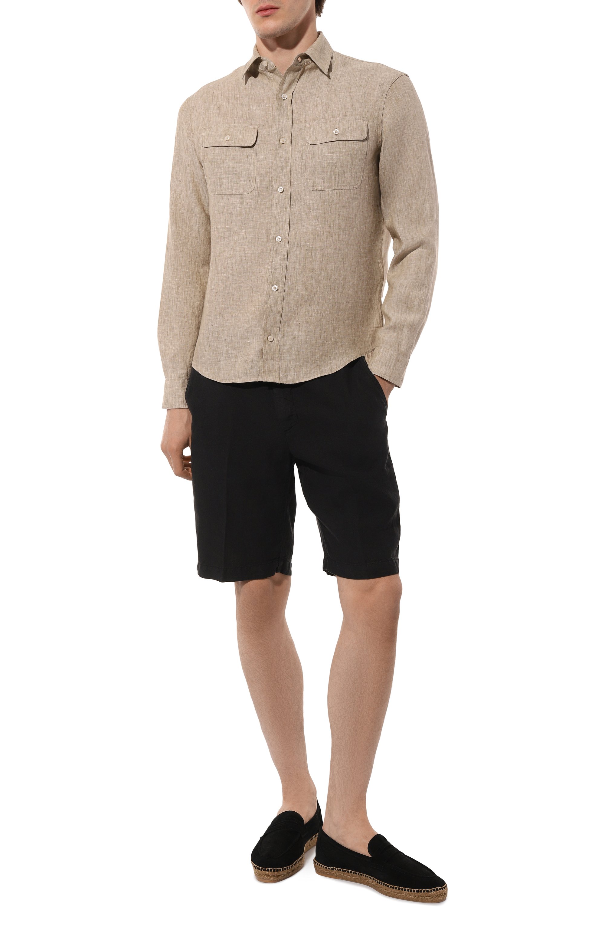 Льняная рубашка PAUL&SHARK, арт. 25413252/M, фото 2