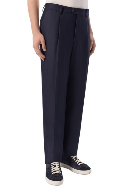 Шерстяные брюки BRUNELLO CUCINELLI, арт. M038PE1450, фото 3