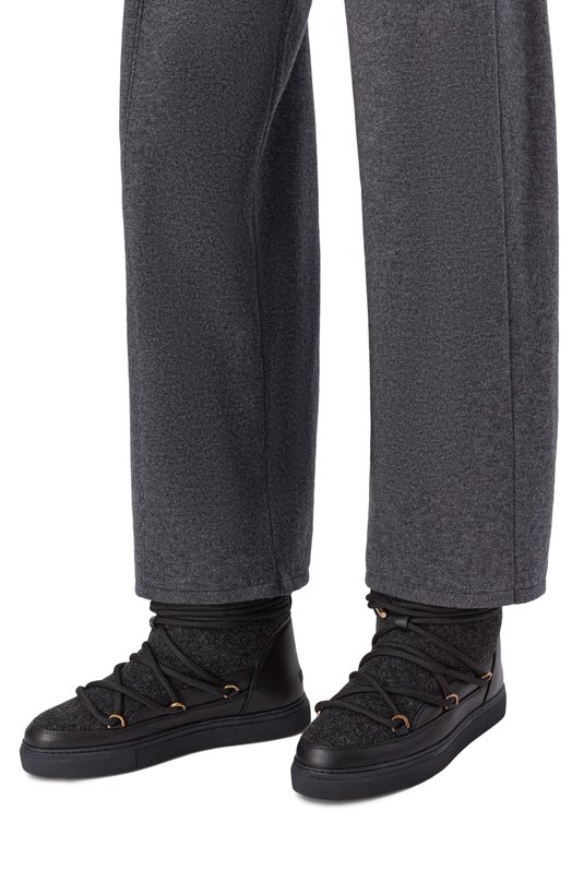 Комбинированные полусапоги INUIKII 1001.003.0321 Чёрный  1001.003.0321 Фото 2