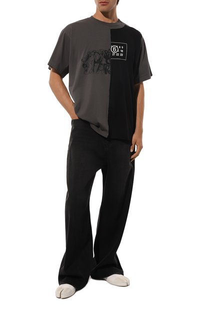 Хлопковая футболка MM6, арт. SH0GC0026/S24311, фото 2