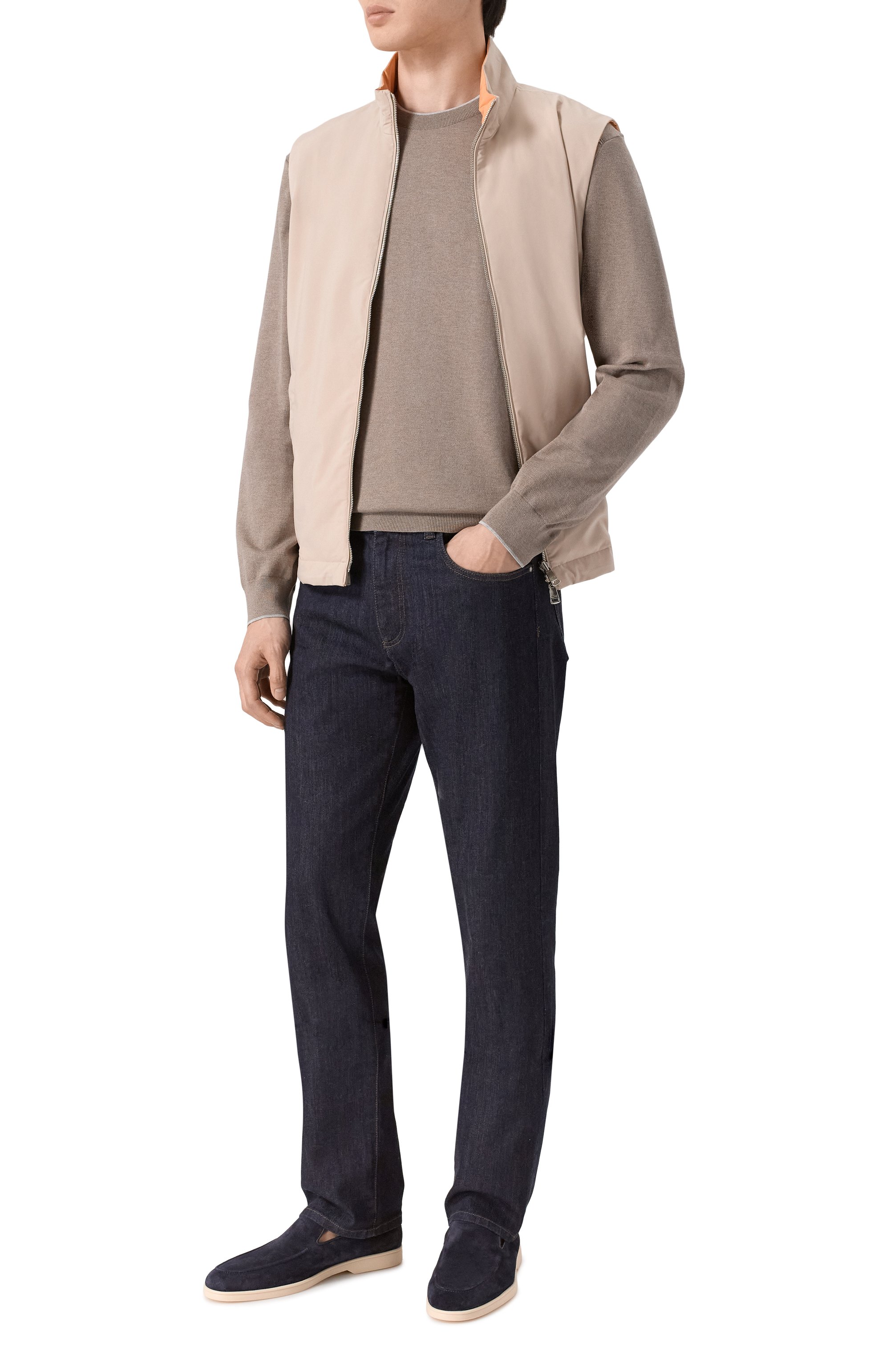 Джемпер из шелка и хлопка PAUL&SHARK, арт. 26411520, фото 2