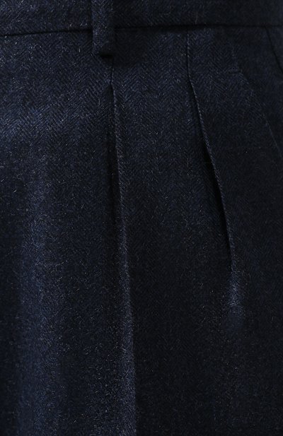 Кашемировые брюки KITON темно-синего цвета по цене 166000 руб., арт. D48110K04S33, фото 5 Кашемировые брюки KITON, арт. D48110K04S33, фото 5