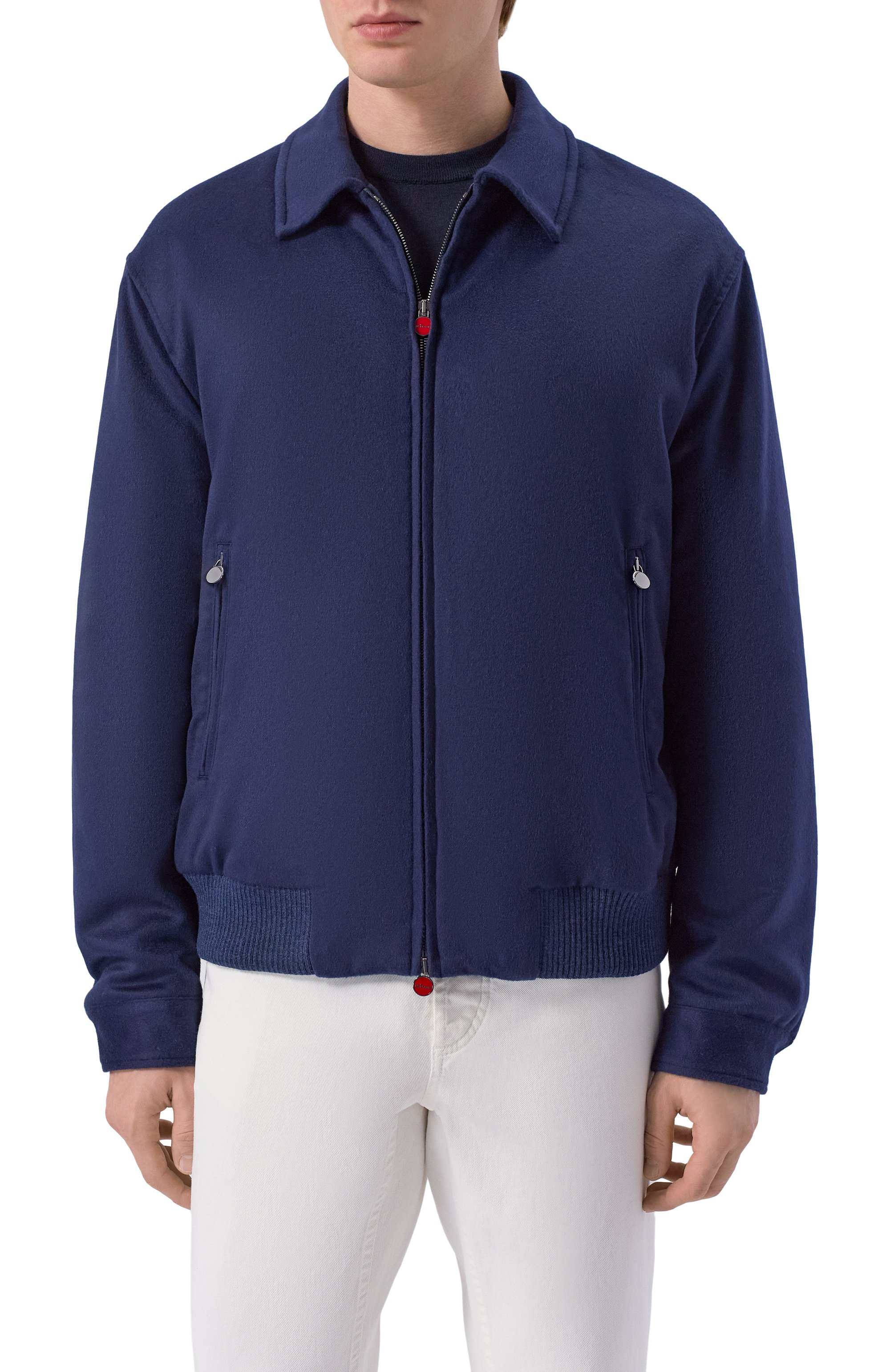 Бомбер из шерсти викуньи KITON, арт. UW2233K0658E, фото 3