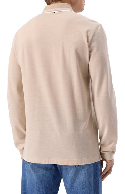 Хлопковое поло BOSS, арт. 50531352, фото 4