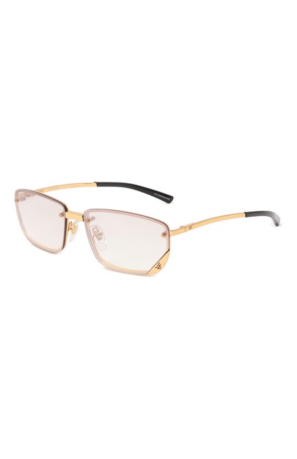Женские солнцезащитные очки VINTAGE FRAMES коричневого цвета, арт. VF CELEBRITY 24KT G0LD/SM0KE BR0WN | Фото 1 (Региональные ограничения белый список (Axapta Mercury): Не проставлено; Нос: Не проставлено)