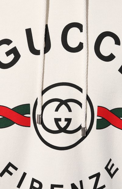 Хлопковое худи GUCCI, арт. 646953/XJD70, фото 5