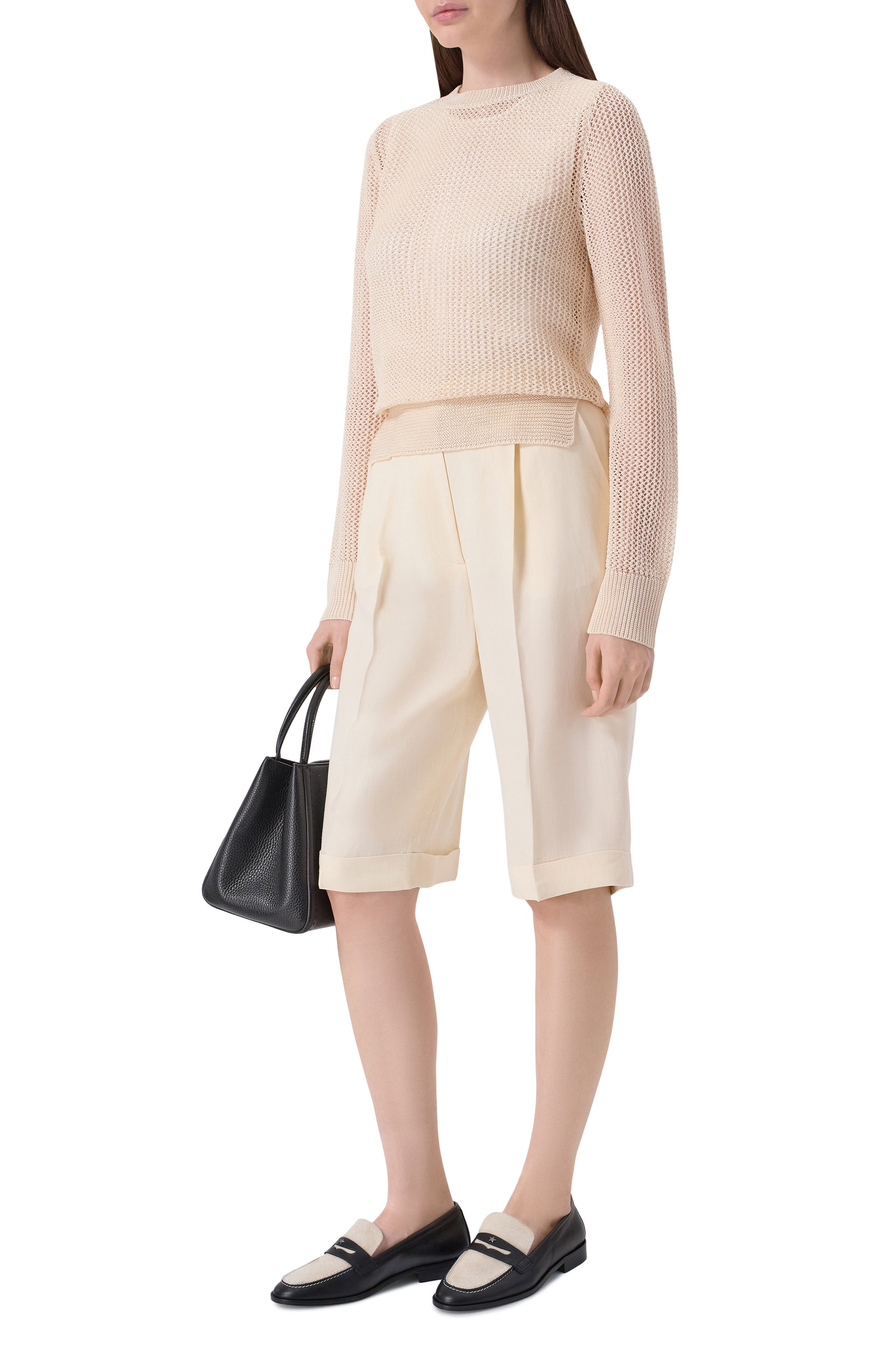 Комбинированные пенни-лоферы LORENA ANTONIAZZI, арт. P26205SC19A/9847, фото 3