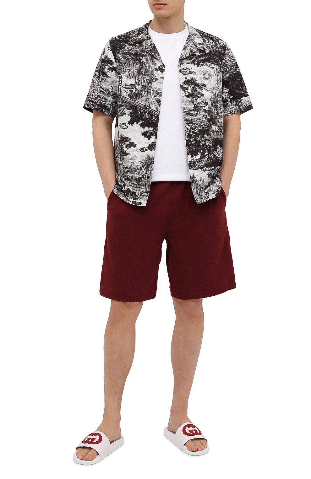 Кожаные шлепанцы GUCCI, арт. 644756/0R0F0, фото 2