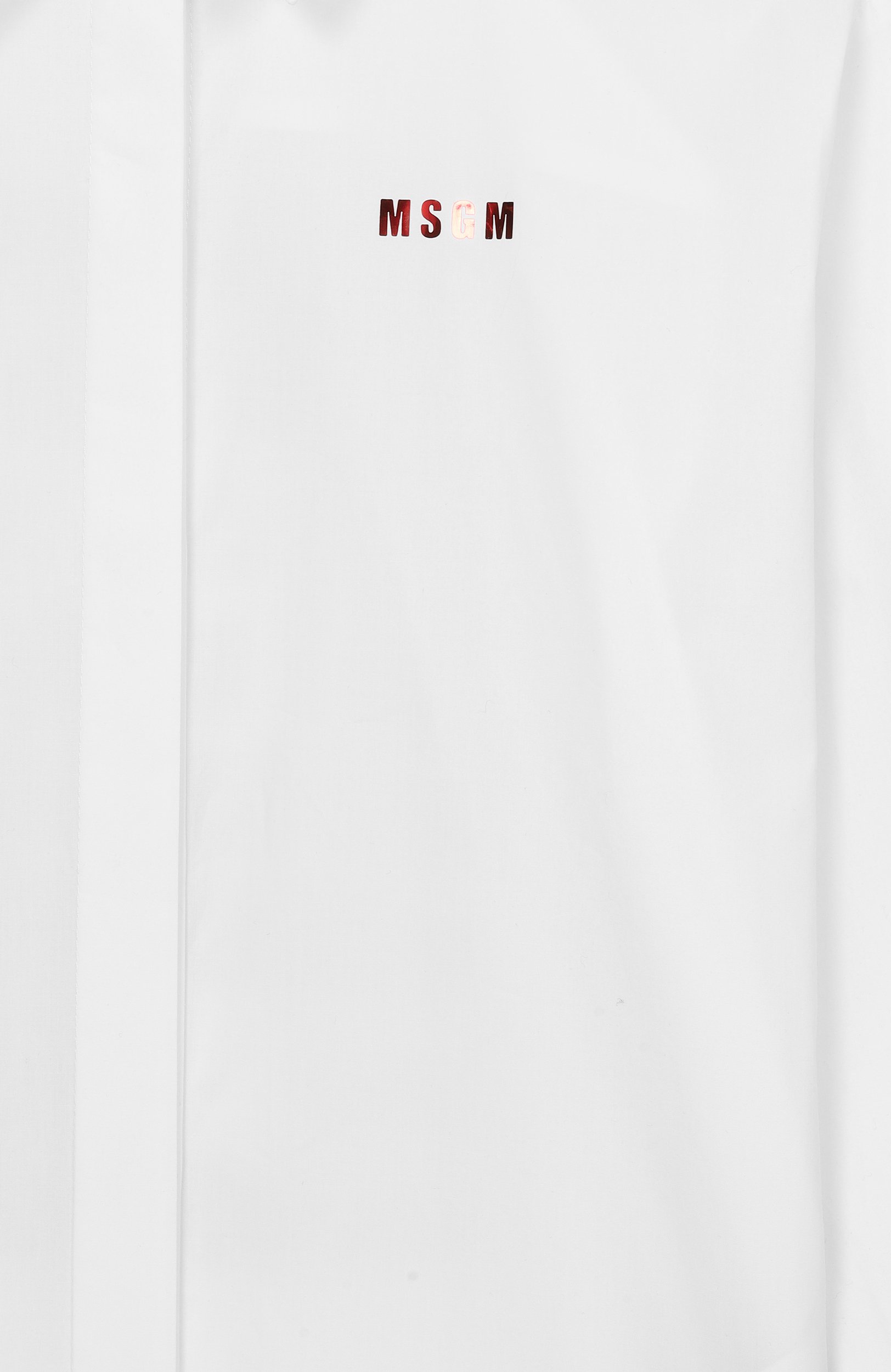 Хлопковая рубашка MSGM KIDS, арт. F6MSJGSI128, фото 3