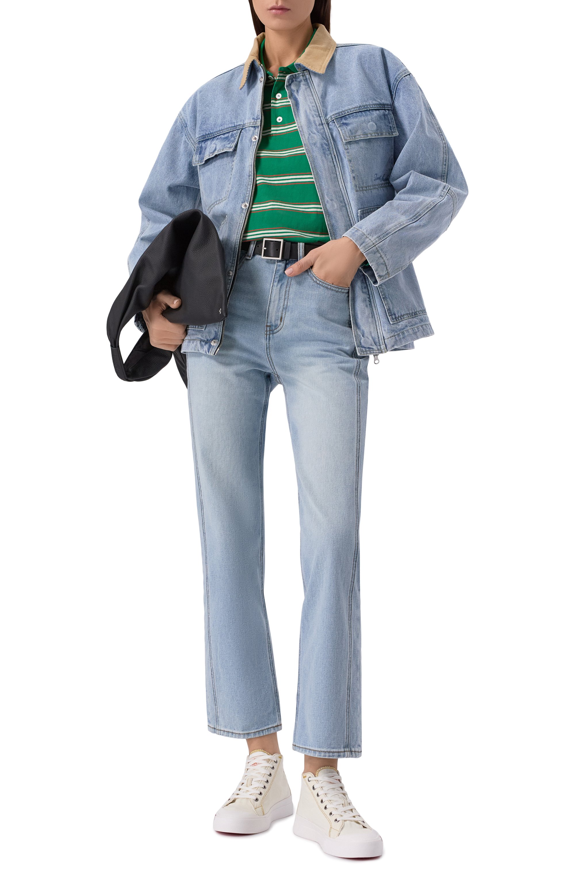 Хлопковое поло DUNST, арт. UDTS5A109E2, фото 2