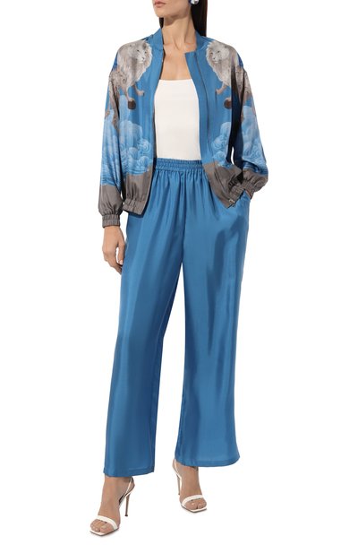 Шелковый бомбер AKHMADULLINA, арт. 1225.2BB601/S410, фото 2