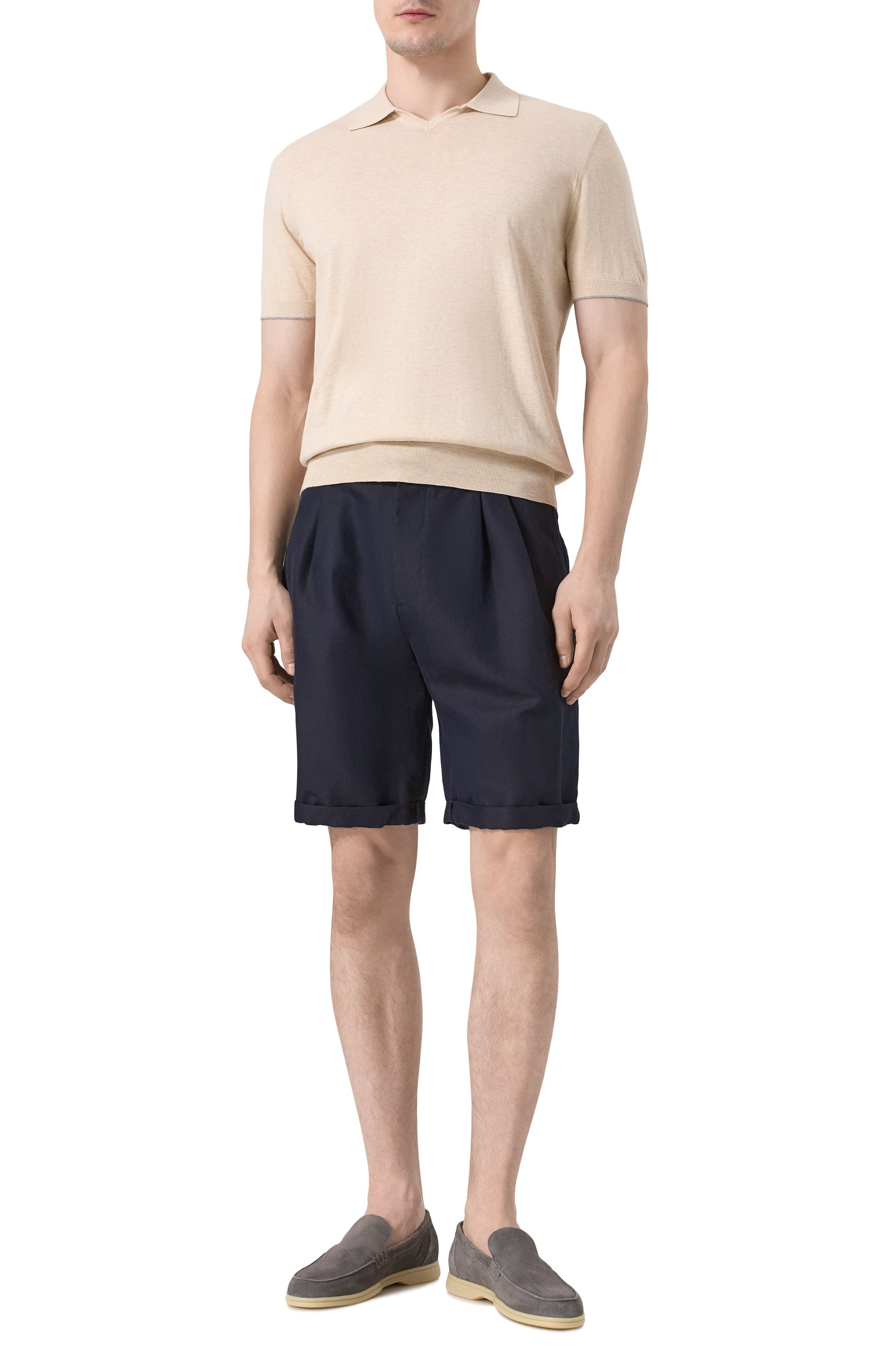 Хлопковое поло BRUNELLO CUCINELLI, арт. M29800145, фото 2