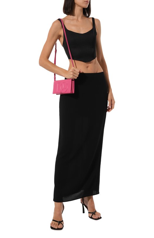 Сумка DG Logo Dolce & Gabbana BI9279_BE9279/AG081_1 Розовый  BI9279_BE9279/AG081_1 Фото 7