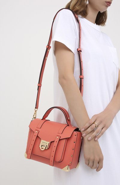 Сумка manhattan MICHAEL MICHAEL KORS кораллового цвета по цене 48450 руб., арт. 30T9GNCS6L, фото 5 Сумка manhattan MICHAEL MICHAEL KORS, арт. 30T9GNCS6L, фото 5