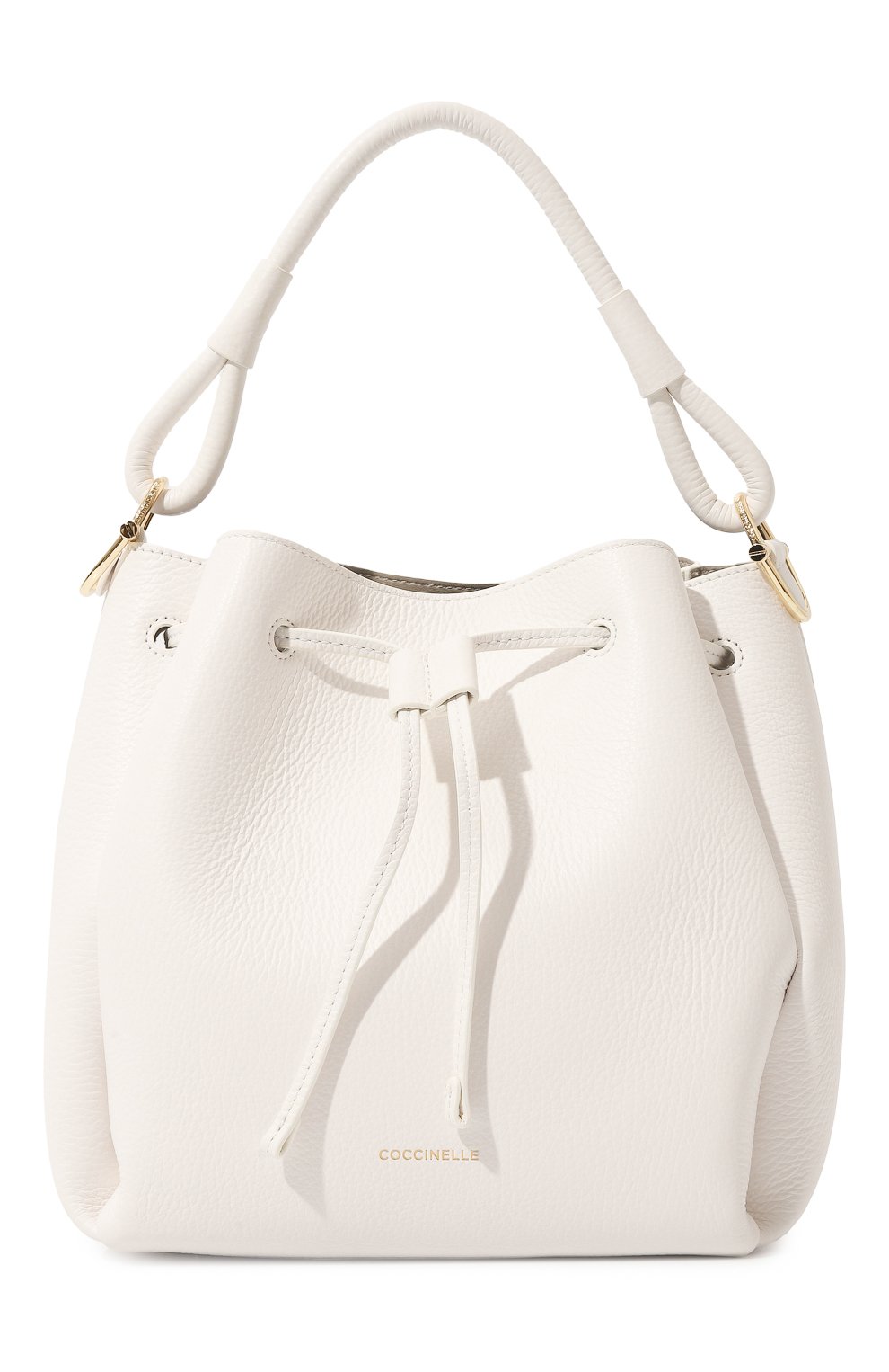 Сумка eclyps COCCINELLE белого цвета по цене 34200 руб., арт. E1 Q9F 23 01 01, фото 1 Сумка eclyps COCCINELLE, арт. E1 Q9F 23 01 01, фото 1