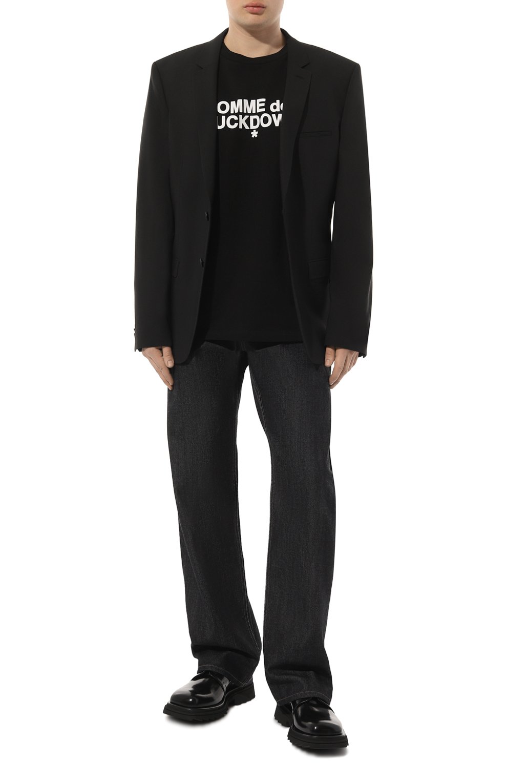 Хлопковая футболка COMME DES FUCKDOWN, арт. CFABM00008, фото 2