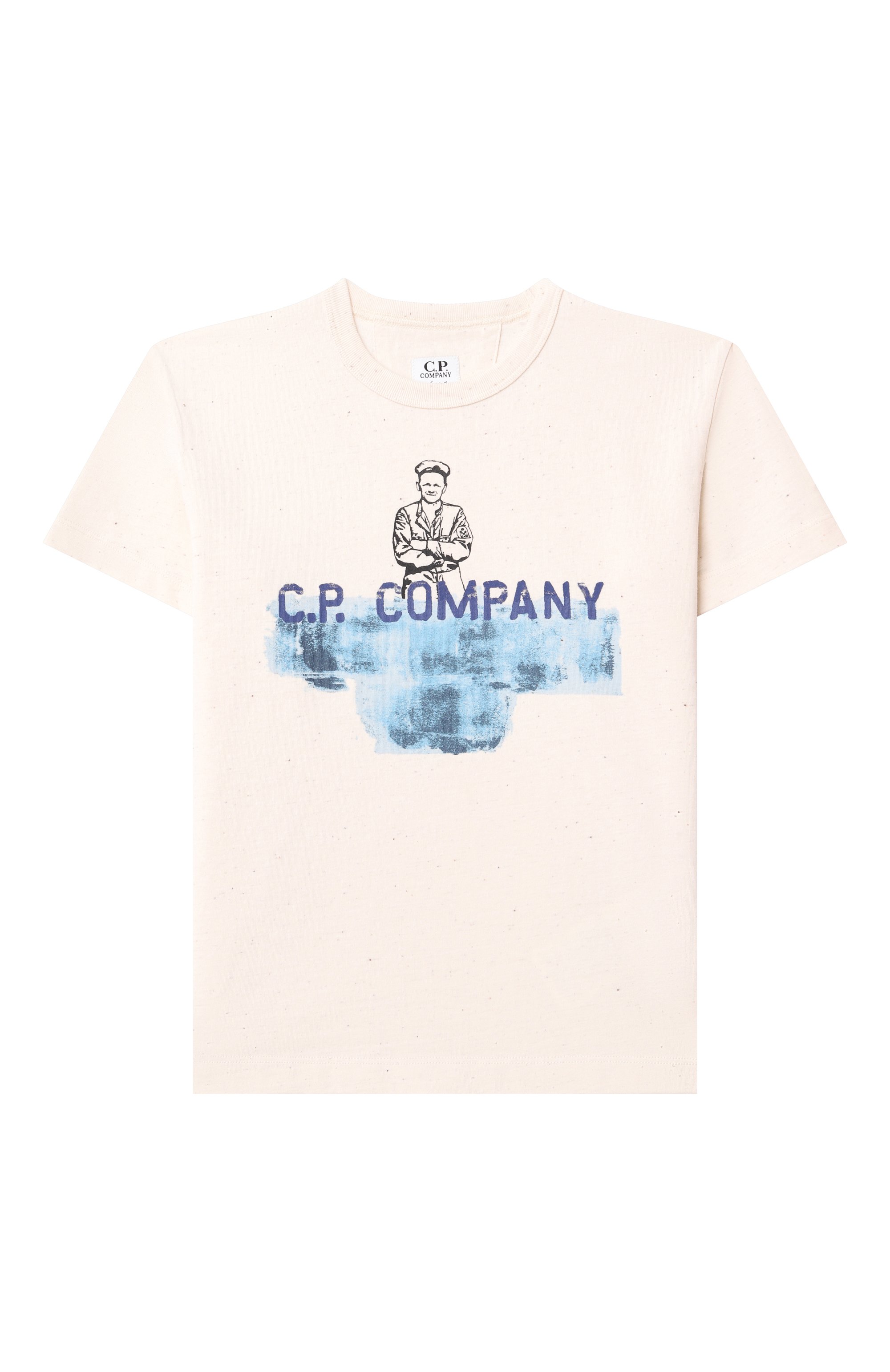 Хлопковая футболка C.P. COMPANY, арт. CUM00H/LAA41/4-8, фото 1